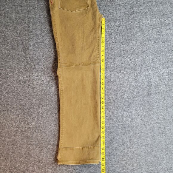 Browning Heritage Mens Canvas Pants Brown Tag 36x32 Fits 36x31 Articulated Knee - Picture 4 of 13